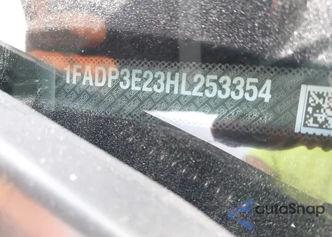 2017 Ford Focus S from USA, damaged, VIN 1FADP3E23HL253354